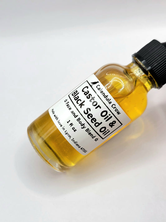 CASTOR OIL & BLACK SEED OIL Face & Body Moisturizer