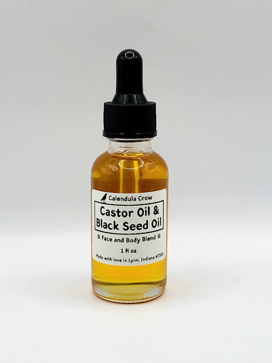 CASTOR OIL & BLACK SEED OIL Face & Body Moisturizer