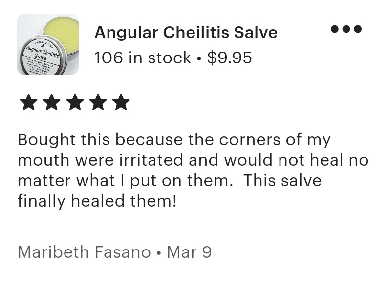 ANGULAR CHEILITIS LIP SALVE