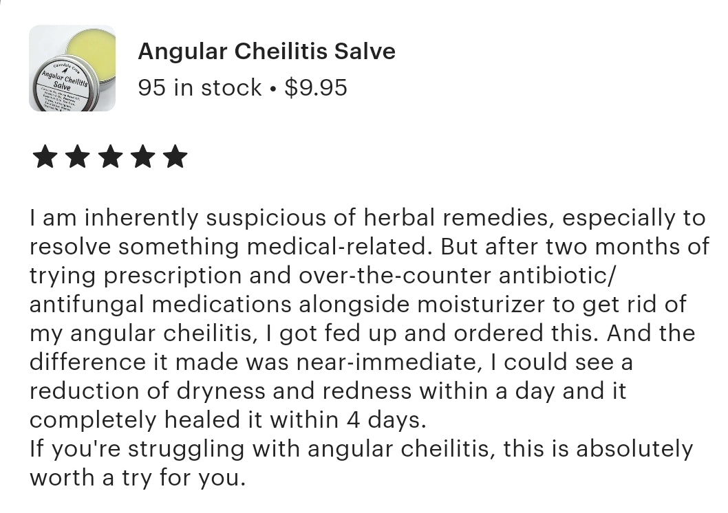 ANGULAR CHEILITIS LIP SALVE