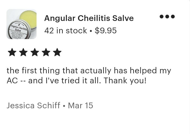 ANGULAR CHEILITIS LIP SALVE