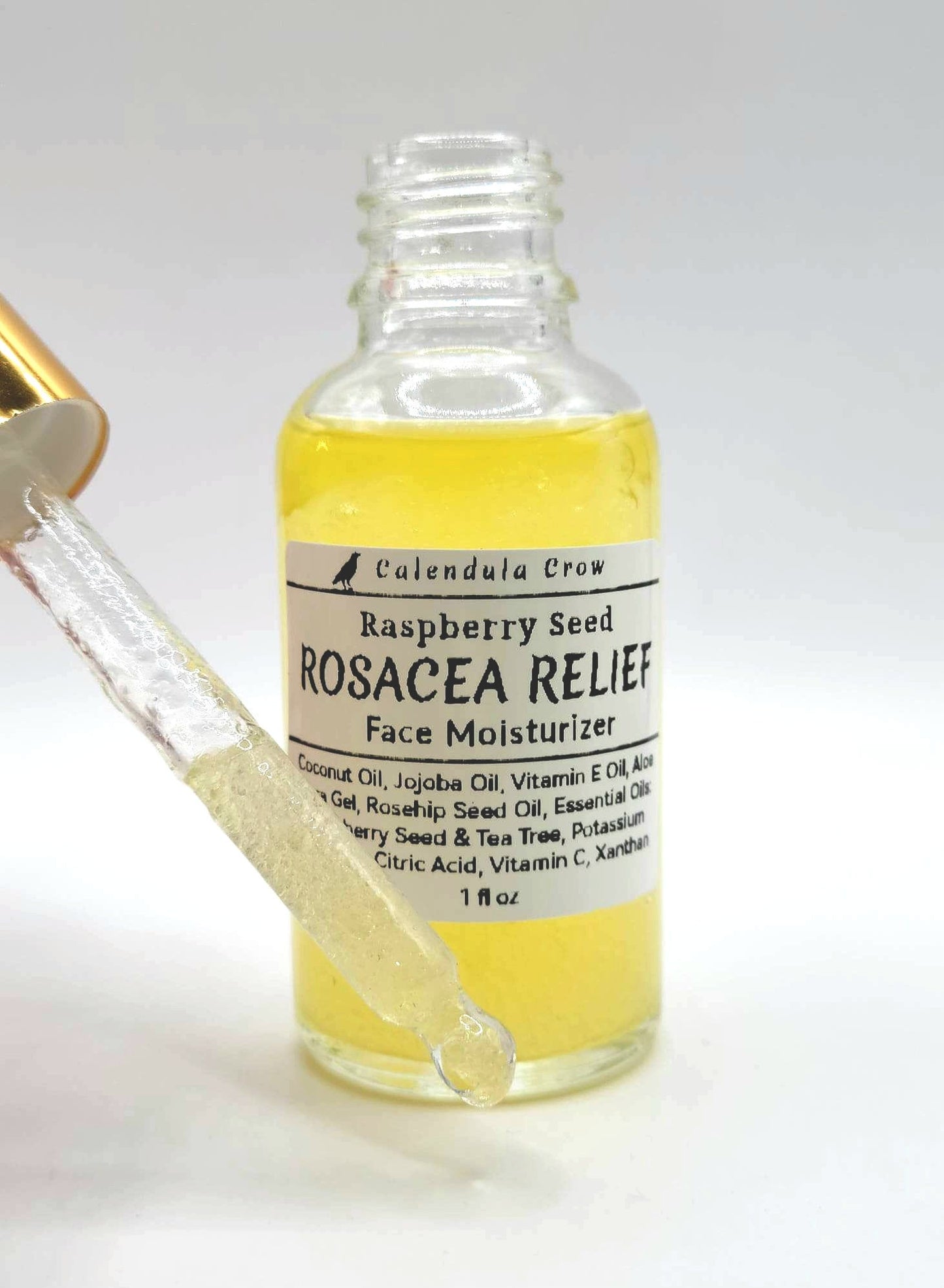 ROSACEA Face Moisturizer Aloe Vera & Raspberry Seed Oil Blend