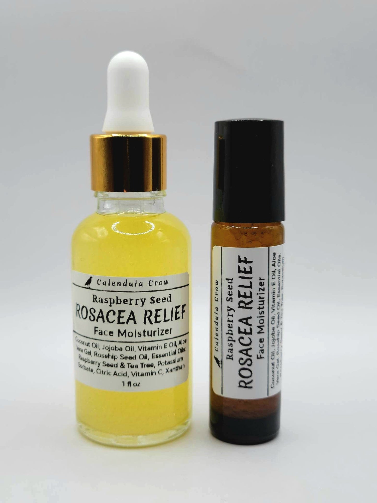 ROSACEA RELIEF Face Moisturizer Aloe Vera & Raspberry Seed Oil Blend