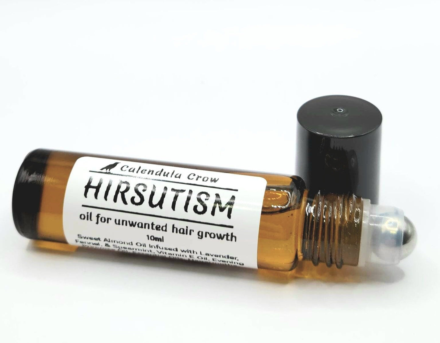 HIRSUTISM OIL - Hair Growth Inhibitor - Face & Body 10ml Roller