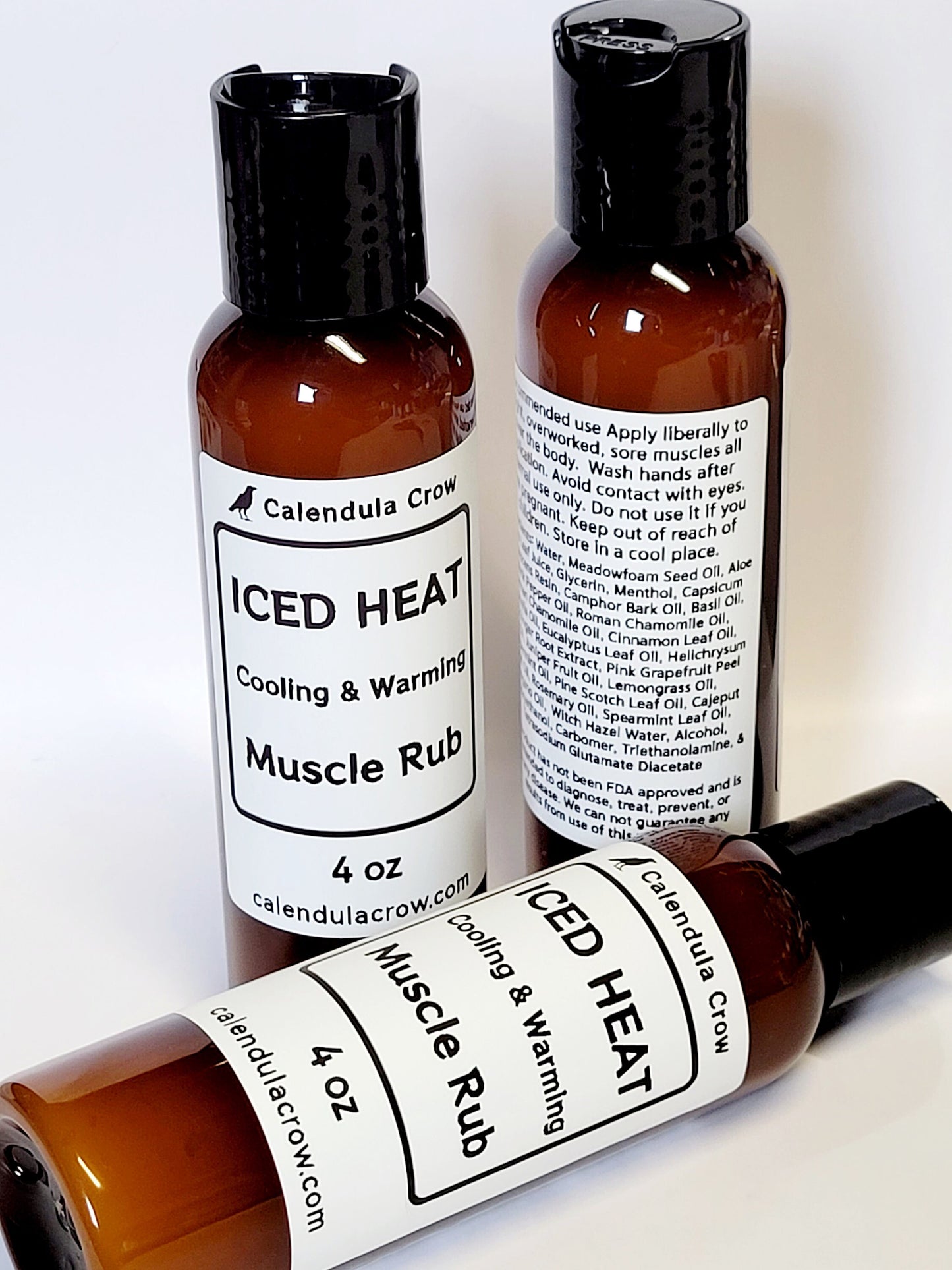 ICED HEAT - MUSCLE PAIN RELIEF GEL